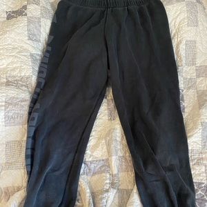 Black under armor sweats